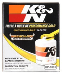 Thumbnail for K&N Chevy / Pontiac / GMC / Buick Performance Gold Oil Filter