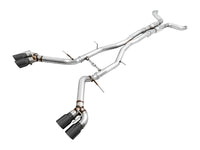 Thumbnail for AWE Tuning 16-19 Chevy Camaro SS Resonated Cat-Back Exhaust -Track Edition (Quad Diamond Black Tips)