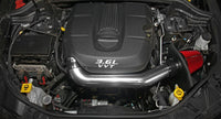 Thumbnail for Spectre 11-15 Jeep Grand Cherokee V6-3.6L F/I Air Intake Kit - Polished w/Red Filter