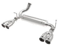 Thumbnail for aFe Rebel Series 2.5in 409 SS Axle-Back Exhaust Polished 07-18 Jeep Wrangler (JK) V6-3.6L/3.8L