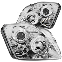 Thumbnail for ANZO 1997-2001 Honda Prelude Projector Headlights w/ Halo Chrome w/ LED