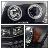 Thumbnail for Spyder Toyota Tacoma 05-11 Projector Headlights CCFL Halo LED Blk Smke PRO-YD-TT05-CCFL-BSM