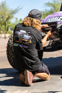 Thumbnail for Rigid Industries x SHREDDY 360-Series 4in Lights w/Wt Bcklght (2) + 6 Covers (2 Pink/2 Teal/2 Blk)