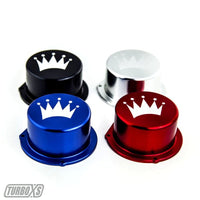 Thumbnail for Turbo XS 15-16 Subaru WRX Billet Aluminum Vacuum Pump Cover - Red