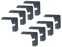 Thumbnail for Lund 07-17 Chevy Silverado 1500 Crew Cab EZ Running Board Mounting Bracket Kit - Brite