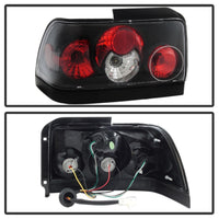 Thumbnail for Spyder Toyota Corolla 93-97 Euro Style Tail Lights Black ALT-YD-TC93-BK
