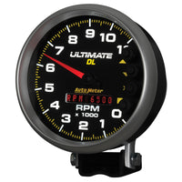 Thumbnail for Autometer 5 inch Ultimate DL Playback Tachometer 11000 RPM - Black