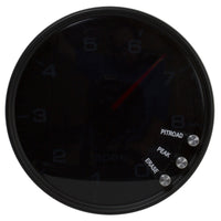 Thumbnail for Autometer Spek-Pro Gauge Tachometer 5in 8K Rpm W/Shift Light & Peak Mem Black/Smoke/Black