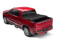 Thumbnail for Lund 88-99 Chevy C1500 Fleetside (6.6ft. Bed) Hard Fold Tonneau Cover - Black