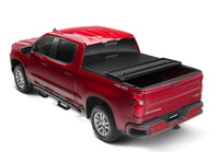 Thumbnail for Lund 05-17 Nissan Frontier Styleside (5ft. Bed) Hard Fold Tonneau Cover - Black