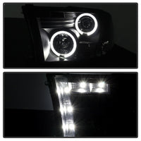 Thumbnail for Spyder Dodge Ram 1500 09-14 Projector Headlights Halogen- LED Halo LED - Blk Smke PRO-YD-DR09-HL-BSM