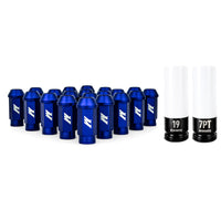Thumbnail for Mishimoto Aluminum Locking Lug Nuts M12x1.25 20pc Set Blue