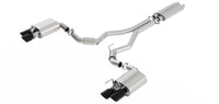 Thumbnail for Borla 18-20 Ford Mustang GT 5.0L AT/MT ECE Approved Cat-Back Exhaust w/ Active Valve