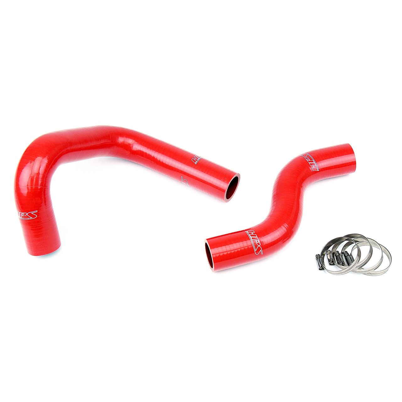 HPS Reinforced Red Silicone Radiator Hose Kit Coolant for Datsun 70-73 240Z