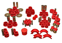 Thumbnail for Energy Suspension 70-70 Nissan 240Z Red Hyper-Flex Master Bushing Set