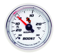 Thumbnail for Autometer C2 52mm 30 PSI Mechanical Boost and Vacuum Gauge