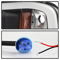 Thumbnail for Spyder 02-05 Dodge Ram 1500 Light Bar Projector Headlights - Black (PRO-YD-DR02V2-LB-BK)