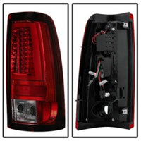Thumbnail for Spyder Chevy Silverado 1500/2500 03-06 Version 2 LED Tail Lights - Red Smoke ALT-YD-CS03V2-LED-RS