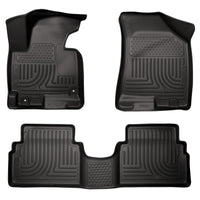 Thumbnail for Husky Liners 11-12 Kia Sportage WeatherBeater Combo Black Floor Liners