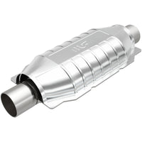 Thumbnail for MagnaFlow Universal CARB Compliant Catalytic Converter 2in Inlet/Outlet 16in Length 6.375in Width
