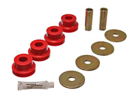 Thumbnail for Energy Suspension 70-78 Nissan 240Z/260Z/280Z Red Differential Carrier (Mustache Bar) Bushings
