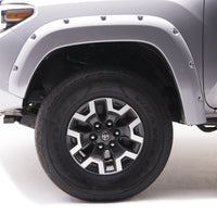Thumbnail for EGR 16+ Toyota Tacoma w/Mudflap Bolt-On Look Color Match Fender Flares - Set - Silver Sky