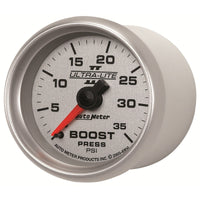 Thumbnail for Autometer UL II Boost Gauge 2-1/16in Mechanical Pressure Ultra-Lite Gauge 35PSI