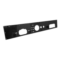 Thumbnail for Rugged Ridge Dash Panel Pre-Cut Holes Black 76-86 Jeep CJ