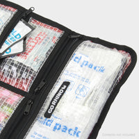 Thumbnail for Go Rhino XVenture Gear First Aid Roll - Large (5x5in. Closed) 12oz Waxed Canvas - Black