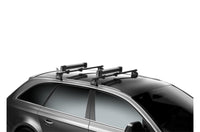Thumbnail for Thule SquareBar Adapter (Mounts Winter/Water Sport Racks to SquareBars) - Black