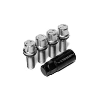 Thumbnail for Vossen 30mm Lock Bolt - 14x1.25 - 17mm Hex - Cone Seat - Silver (Set of 4)