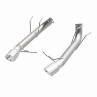 Thumbnail for MagnaFlow 13 Ford Mustang Dual Split Rear Exit Stainless Axle-Back Cat Back Exhaust (Competition)