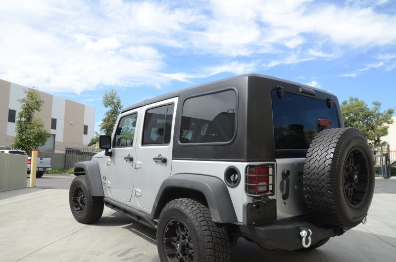 DV8 Offroad 07-18 Jeep Wrangler JK Hard Top Square Back - 4 Door