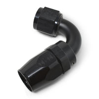 Thumbnail for Russell Performance -6 AN Black 120 Degree Full Flow Swivel Hose End