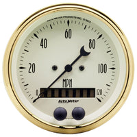 Thumbnail for AutoMeter Golden Oldies 3-3/8in 0-120MPH (GPS) Speedometer Gauge