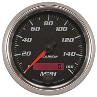 Thumbnail for Autometer Pro-Cycle Gauge Speedometer 3 3/8in 160Mph Elec. Programmable Black