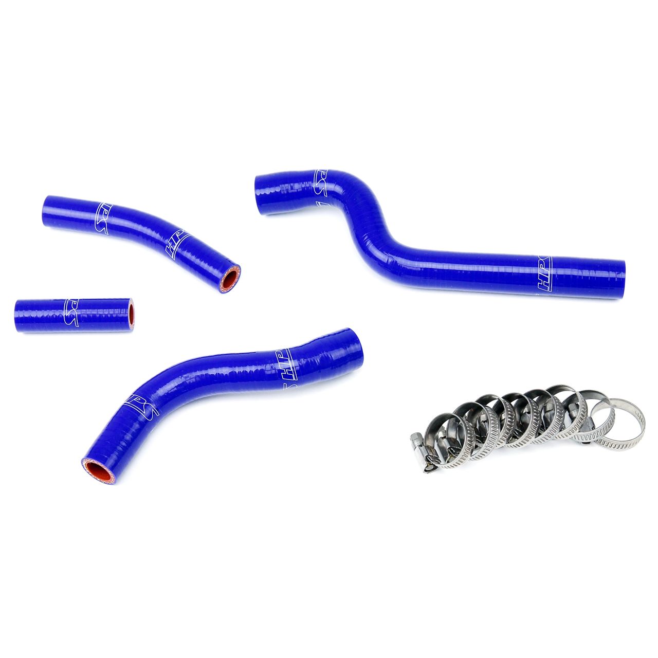 HPS Blue Reinforced Silicone Radiator Hose Kit Coolant for Yamaha 07-09 YZ250F