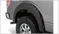 Thumbnail for Bushwacker 09-14 Ford F-150 Styleside Pocket Style Flares 4pc 67.0/78.8/97.4in Bed - Black
