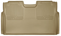 Thumbnail for Husky Liners 15 Ford F-150 SuperCrew Cab WeatherBeater Tan 2nd Seat Floor Liner