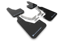 Thumbnail for Rally Armor 22-24 Hyundai Ioniq 5 Black Mud Flap w/Light Blue Logo