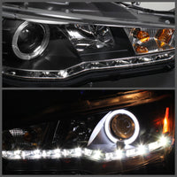 Thumbnail for Spyder Mitsubishi Lancer/EVO-10 08-14 Projector Xenon/HID- LED Halo DRL Blk PRO-YD-ML08-HID-DRL-BK