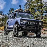 Thumbnail for Westin 21-23 Ford Bronco (Excl. Bronco Sport)XTS Front Bumper Brush Guard for OEM Bumper - Tex Black