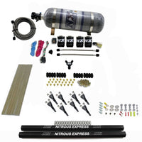 Thumbnail for Nitrous Express Pro-Shk/Gas Nitrous Kit (200-600HP) w/Rails and Composite Bottle