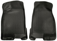 Thumbnail for Husky Liners 04-12 Chevy Colorado/GMC Canyon Crew Cab Classic Style Black Floor Liners