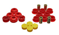 Thumbnail for Energy Suspension 01-05 Honda Civic/CRX / 02-05 Civic Si Red Rear Control Arm Bushing Set