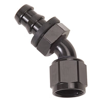 Thumbnail for Russell Performance -10 AN Twist-Lok 45 Degree Hose End (Black)