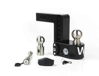 Thumbnail for Weigh Safe 6in Drop Hitch w/Built-in Scale & 2in Shank (8K/12.5K GTWR) w/WS05 - Black Cerakote