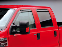 Thumbnail for EGR 99+ Ford Super Duty Crew Cab In-Channel Window Visors - Set of 4 (573511)