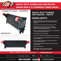 Thumbnail for CSF 13-18 Ram 2500 6.7L OEM Intercooler