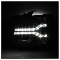 Thumbnail for Spyder Chevy Silverado 1500 07-13 V2 Projector Headlights - LED DRL - Black PRO-YD-CS07V2-DRL-BK